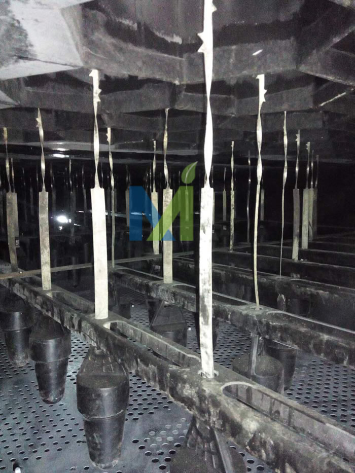 濕式靜電除塵器陰極線(xiàn)的安裝