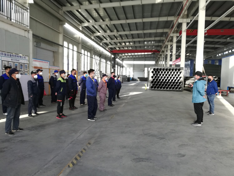 河北威美環(huán)保已全面復(fù)工,濕電脫硫設(shè)備可正常接單