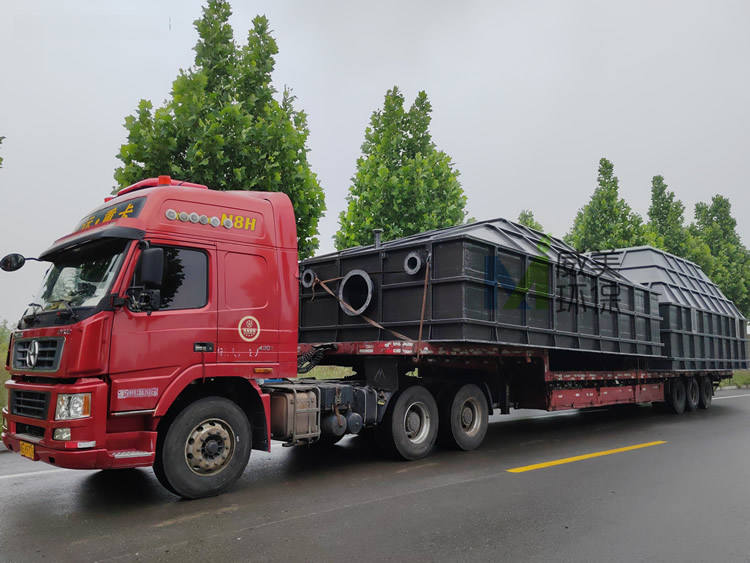 濕電除塵器殼體發(fā)貨